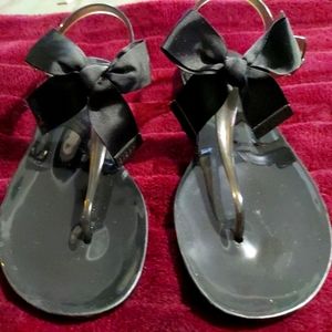 BCBG Smoke Jelly Sandals